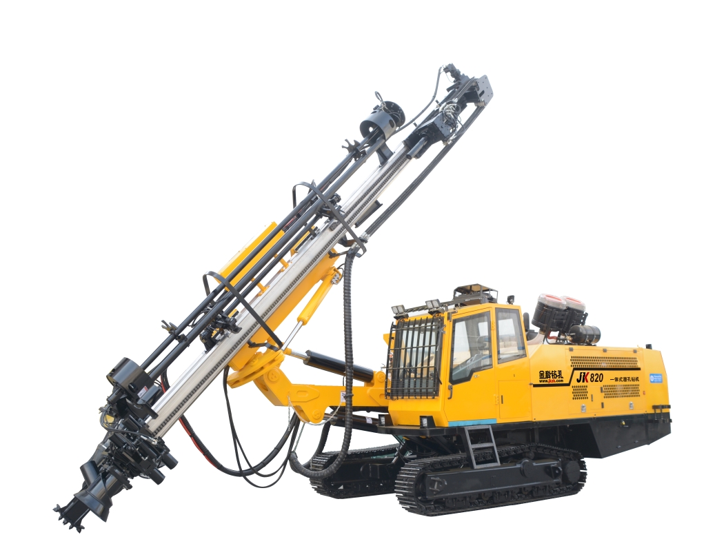 JK820系列一體式全液壓潛孔鉆機